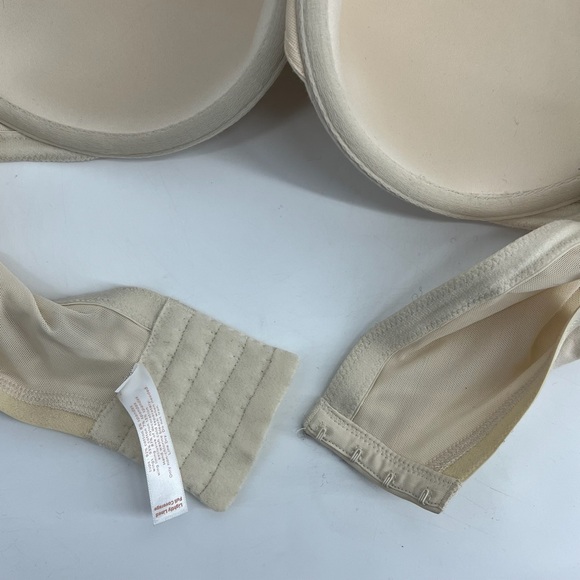 Cacique 46DD Lightly Line Full Coverage Beige Padded Bra - Picture 9 of 9